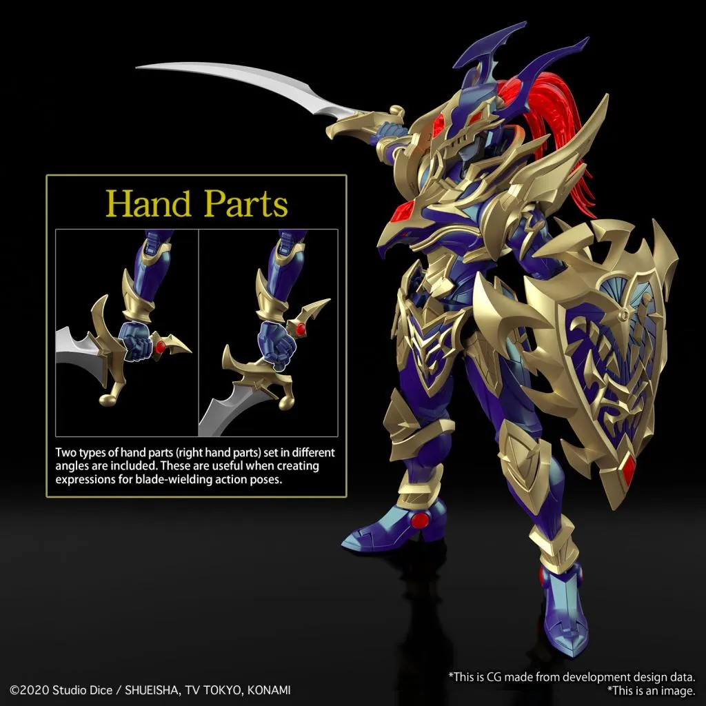 YU-GI-OH! - Figure-rise Standard Ampl. Black Luster Soldier -Model Kit